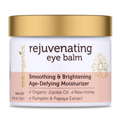 Era Organics Eye Moisturizer Cream jar close-up for smooth under-eye skin