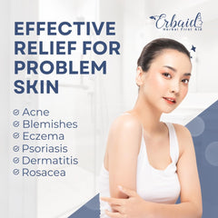 Erbaid pyrithione zinc soap bar aloe bergamot scent offering refreshing cleansing.