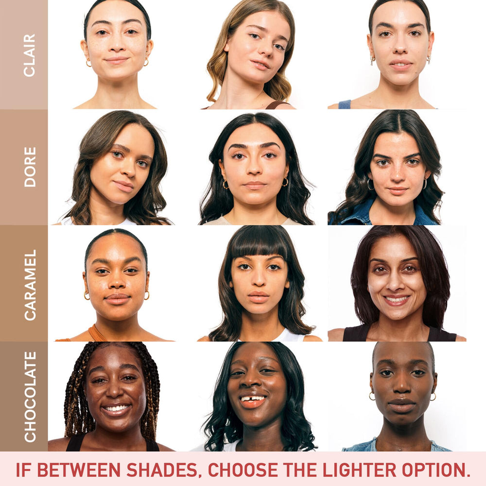 Erborian CC Water Caramel promotes glass skin glow with a dew-like finish.