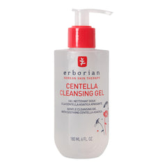 Erborian Centella Cleansing Gel bottle shows a soothing daily cleanser for clear pores.