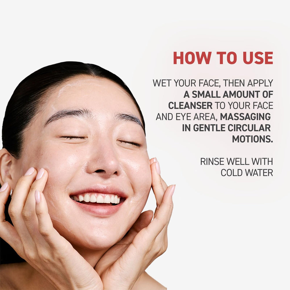Erborian Centella Cleansing Gel foam texture delivers mild cleansing without tightness.