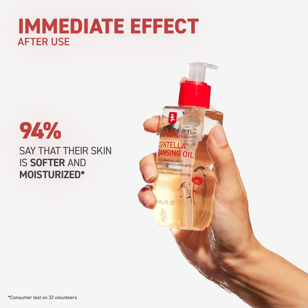 Application on skin demonstrates gentle cleansing and soothing sensation