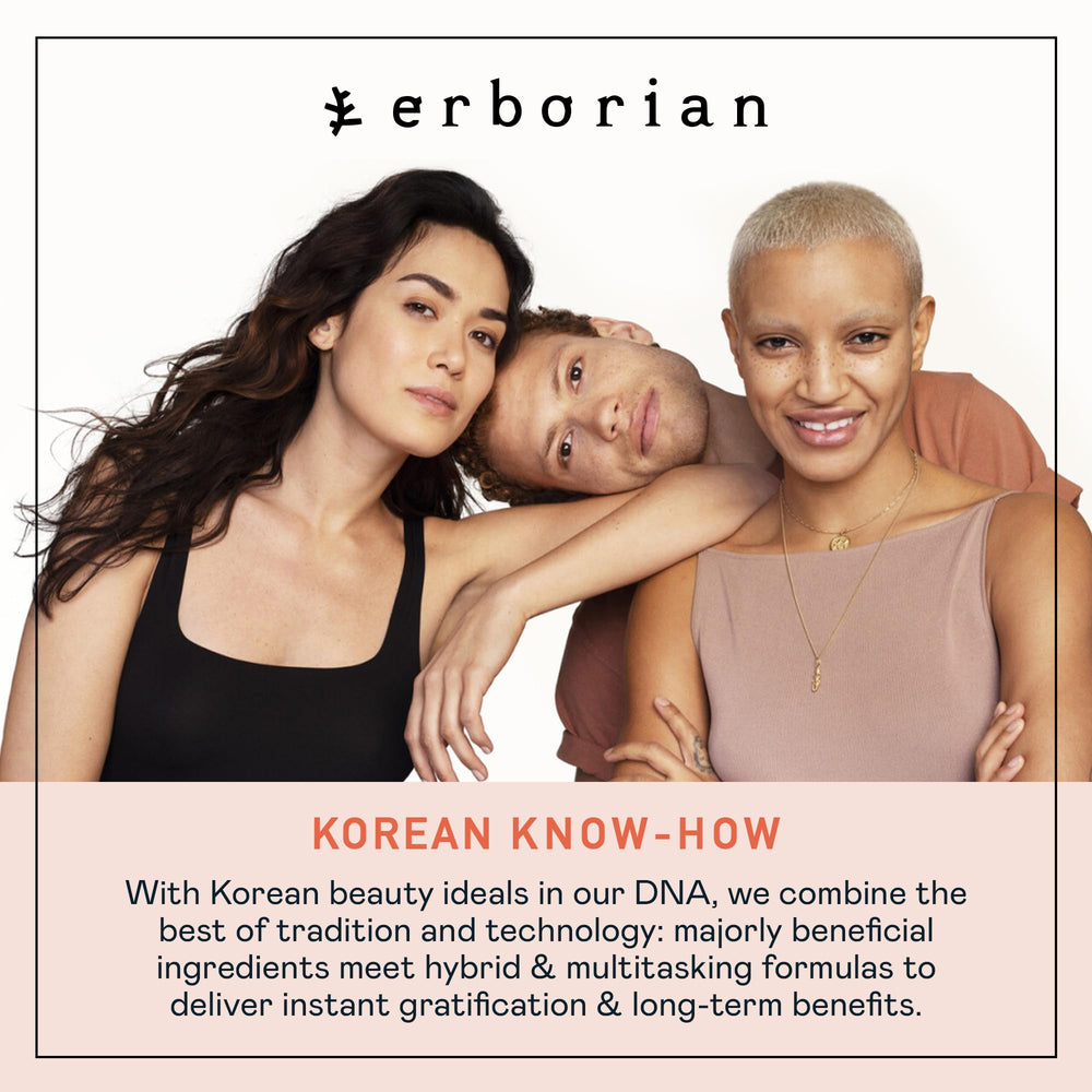 Erborian Centella Cream on skin showing a refreshed, healthy glow.