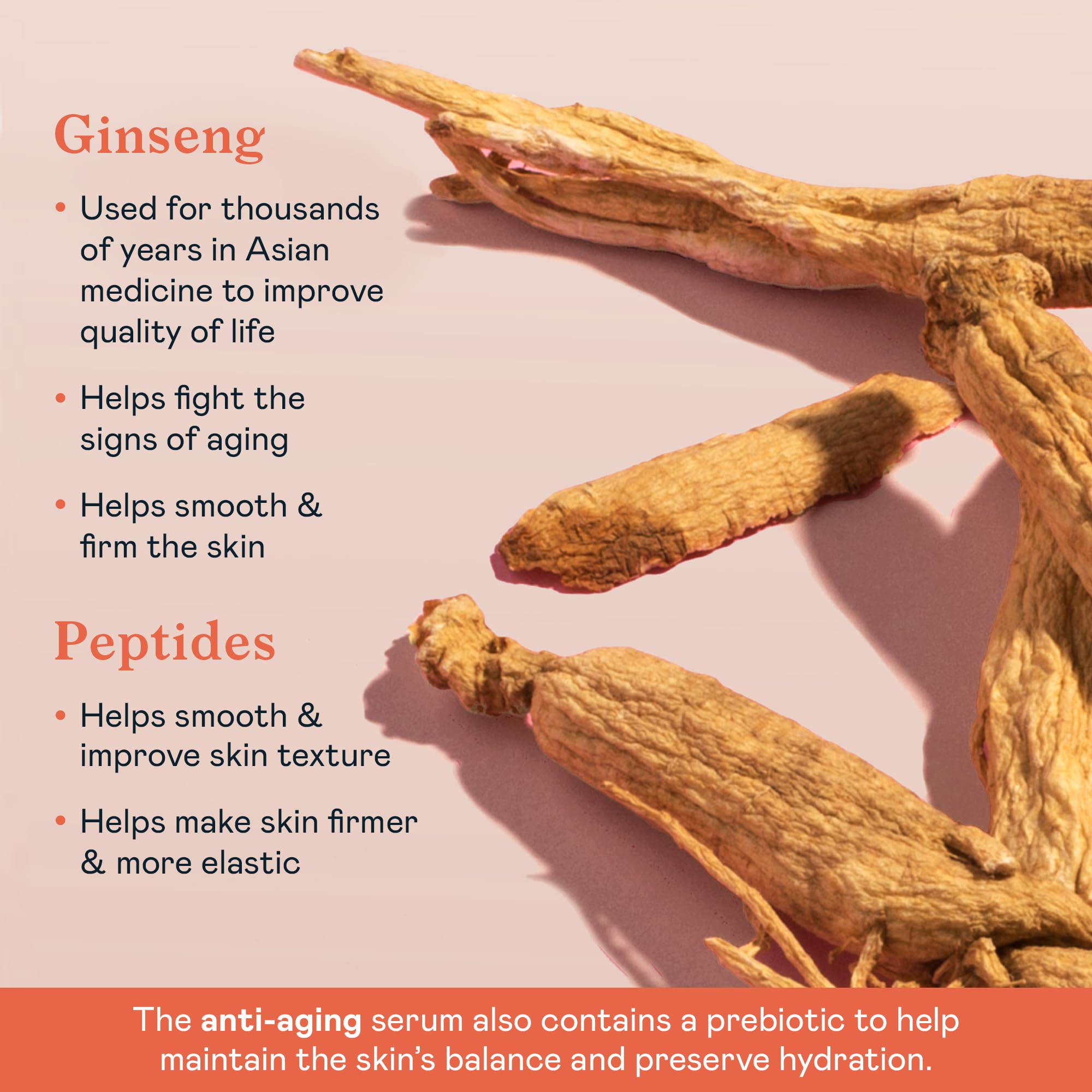 Erborian Ginseng Super Serum texture swatch demonstrates smoothing and even tone potential.