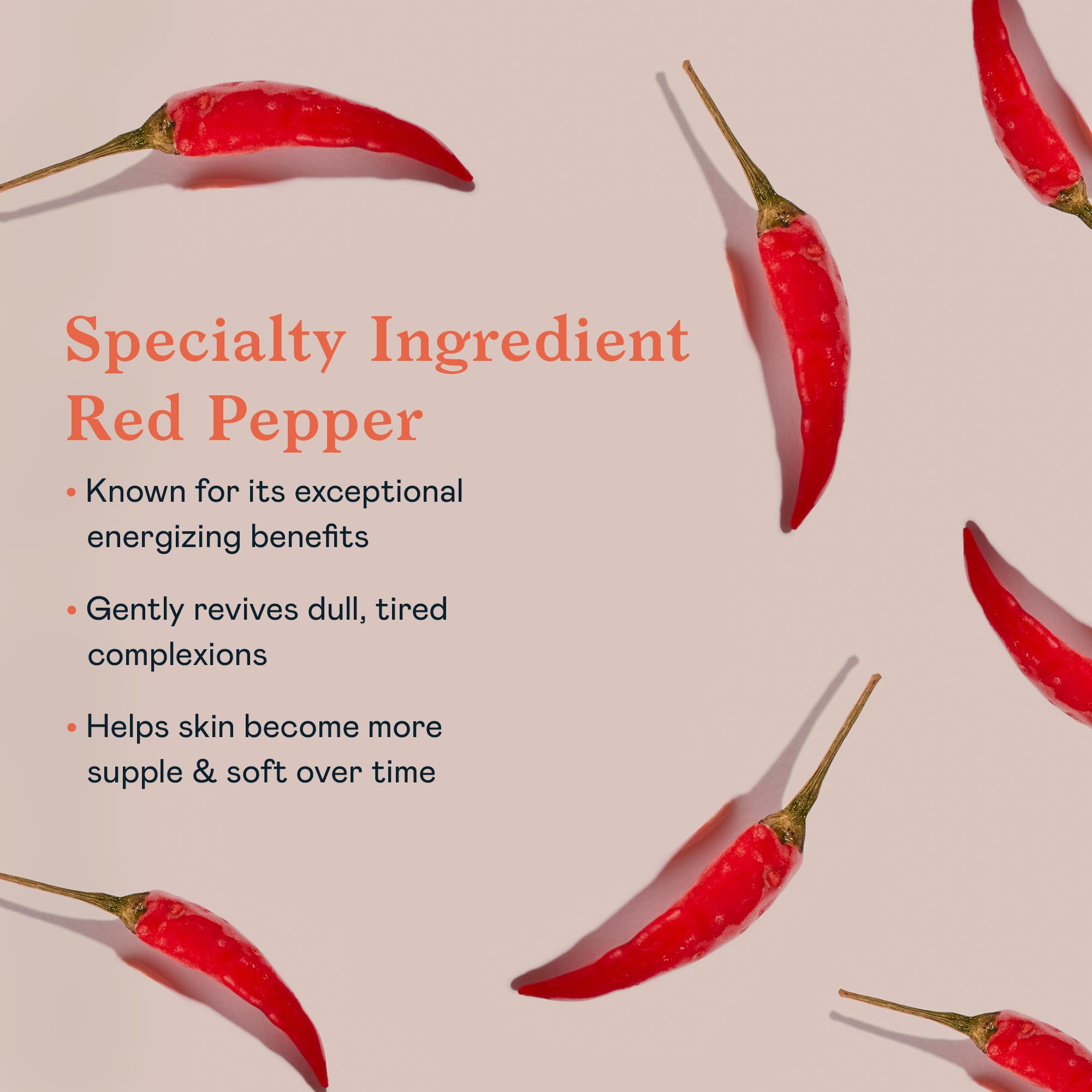 Erborian Red Pepper Pulp application gesture demonstrates quick absorption.