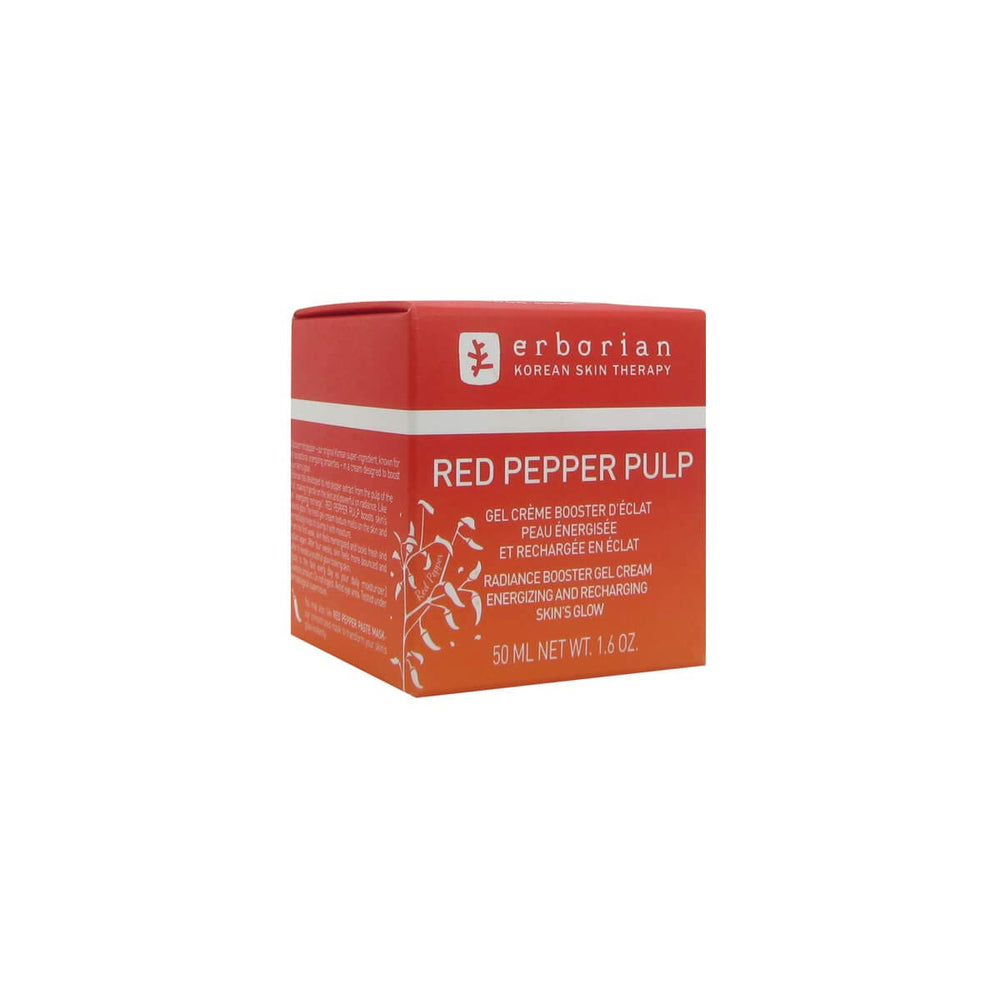 Erborian Red Pepper Pulp Gel being applied on cheek for instant glow