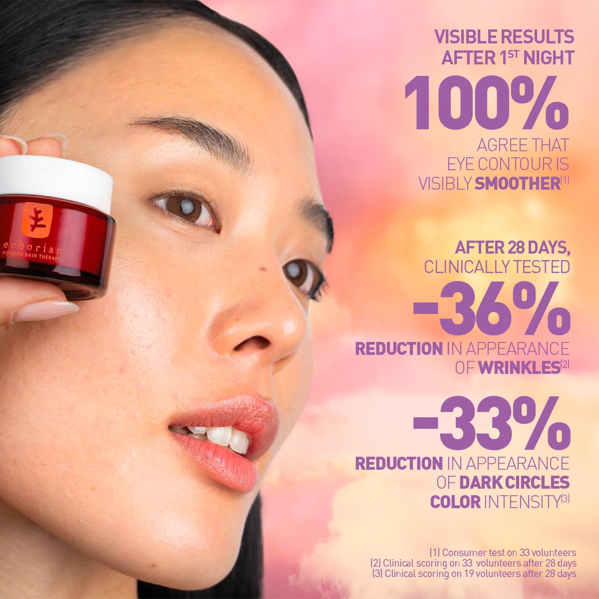 Erborian Skin Therapy Eye packaging box presents a compact Korean skincare staple.