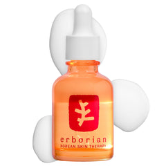 Erborian Skin Therapy Light bottle closeup for lightweight hydration.