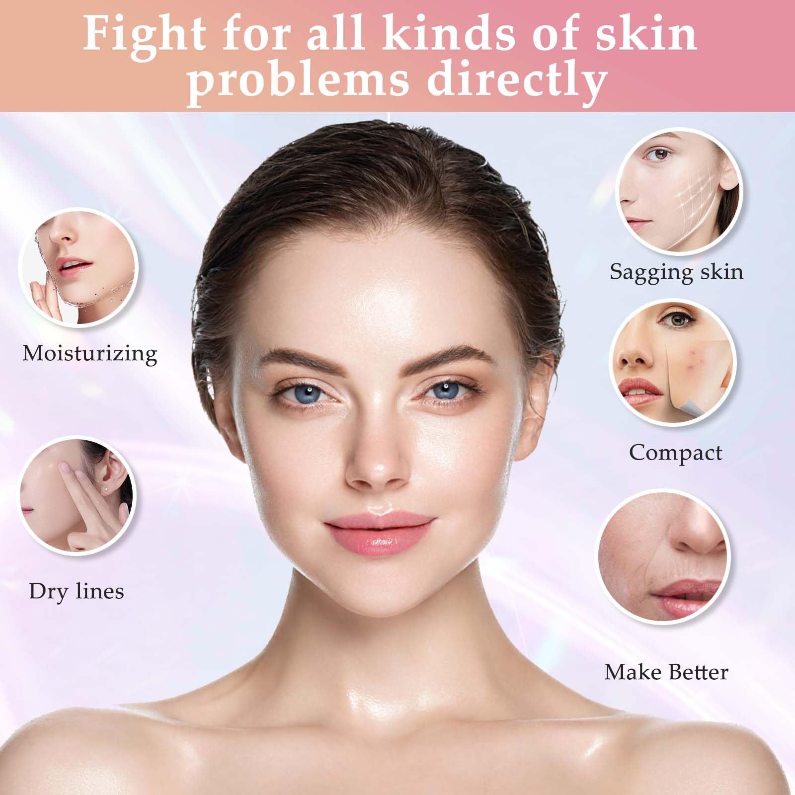 erdnretl packaged facial massager includes essentials for gifting and travel use.