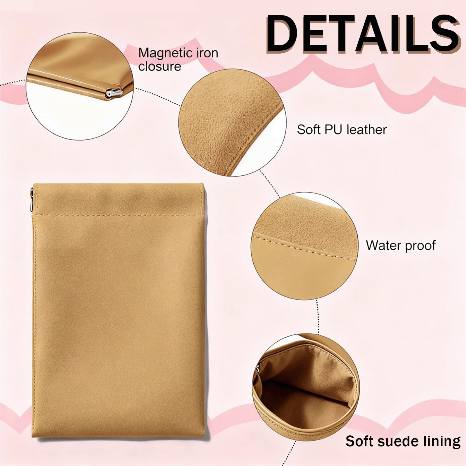 EREBLOOM Leather Pouch gift-ready design suitable for gifting.