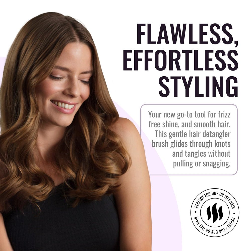 ERGO Compact Detangler for quick, salon-worthy blowouts