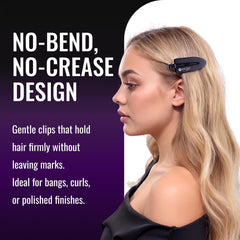 ERGO heat-resistant hair clips silicone-coated ready for blowouts and sectioning.