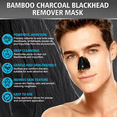 Erigathe charcoal mask during drying stage highlighting peeling action