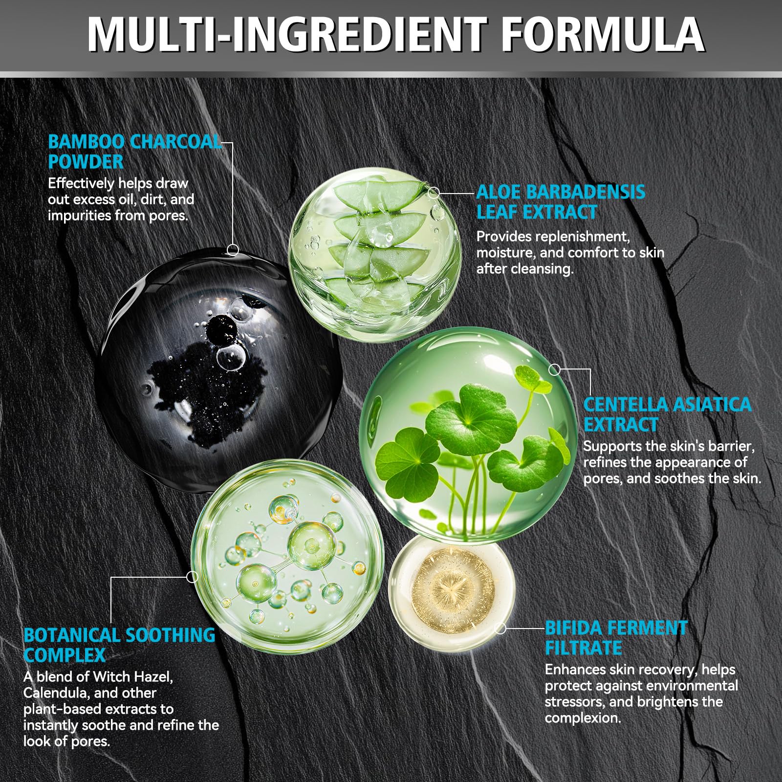 Erigathe charcoal mask on nose-area for targeted pore release