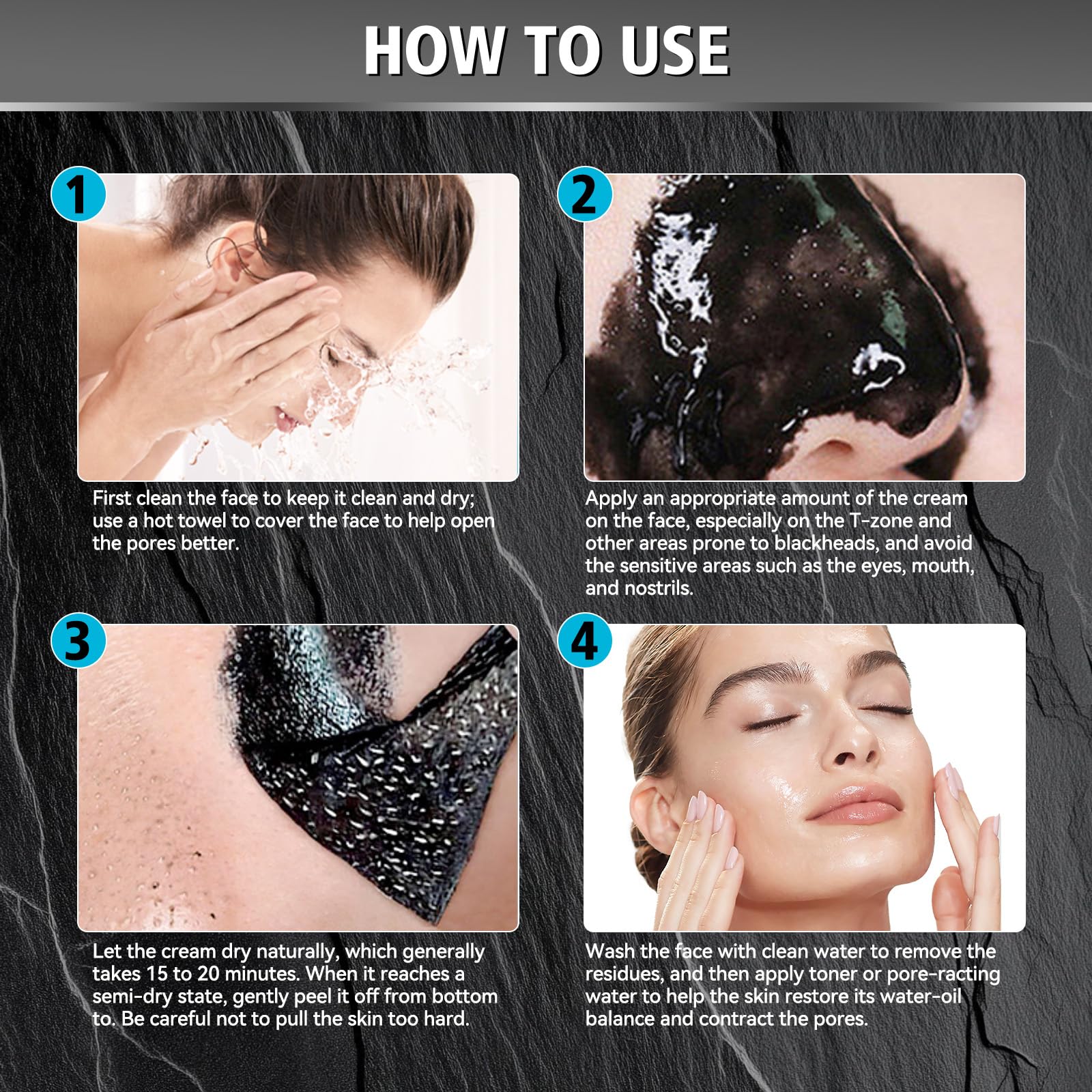 Erigathe charcoal mask pore-cleanse action with juniper and soap locust nourishing ingredients