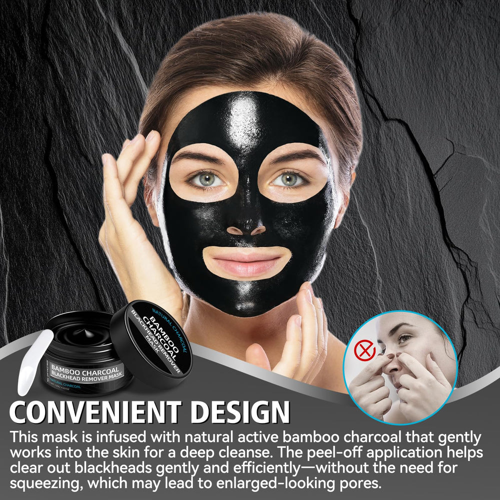Erigathe charcoal mask suitable for oil and combination skin types