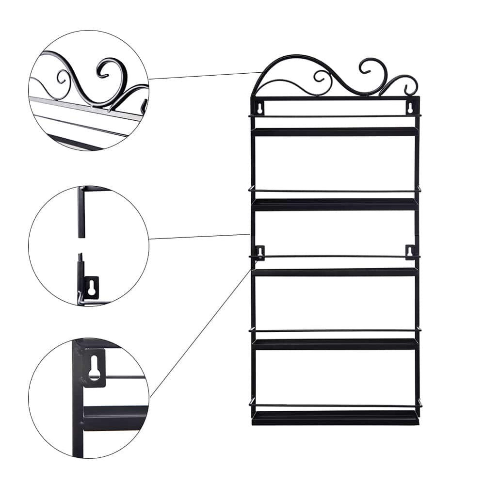 ERYTLLY nail polish rack compact space-saving solution for desks and cabinets.