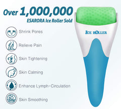 ESARORA Ice Roller Eye Area provides soothing touch around eyes to reduce fatigue