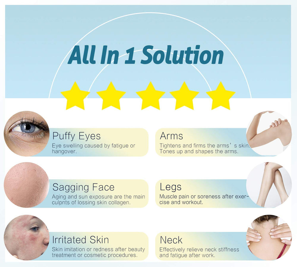 ESARORA Ice Roller Sun-Exposure calms sun-exposed skin with a cooling touch