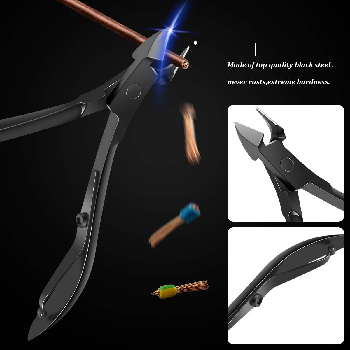 ESARORA pedicure tools in compact kit for foot care.
