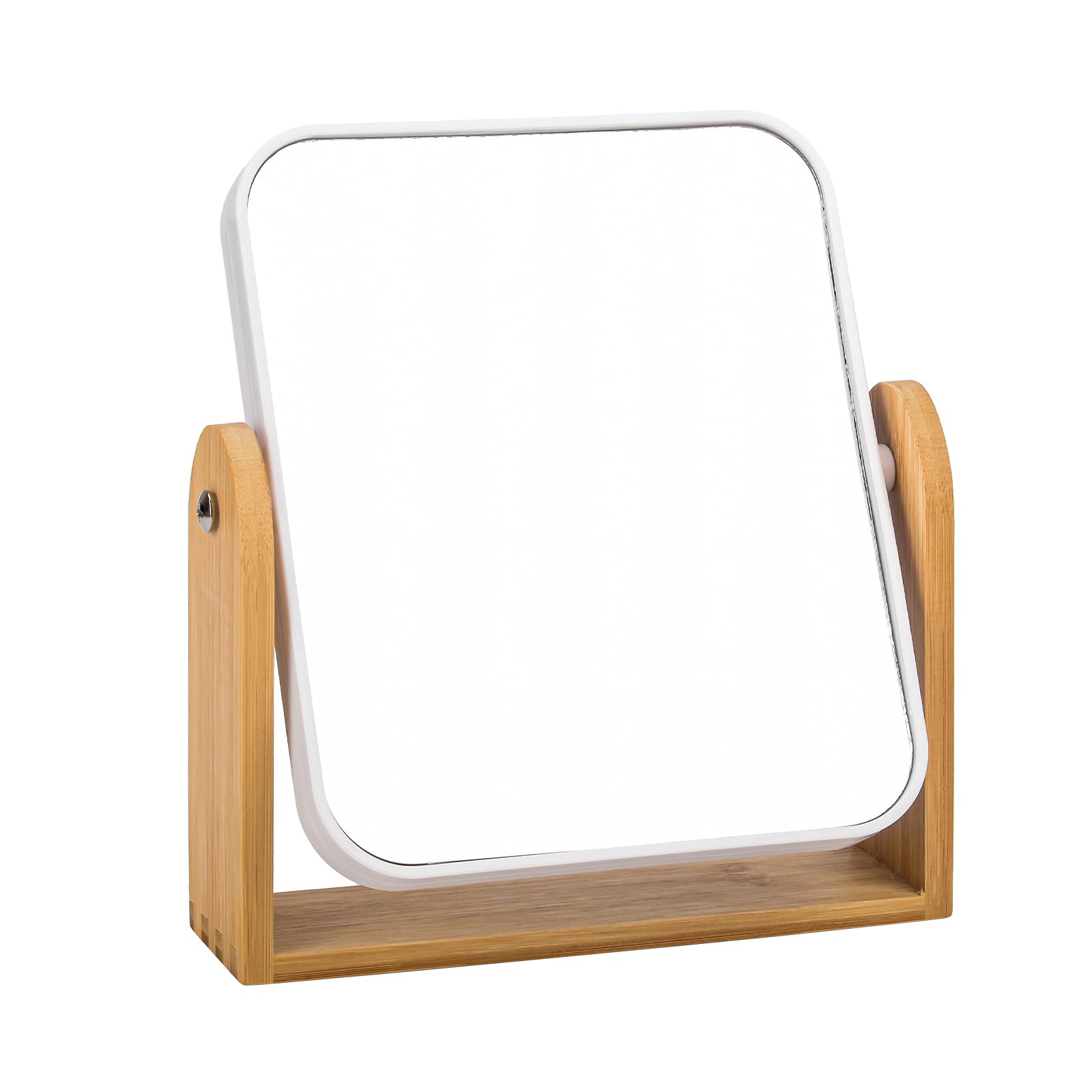 Esayendder desk mirror with 1x-3x magnification for precise makeup checks.