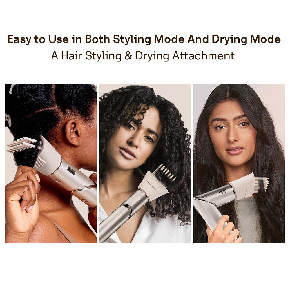Esctabalt comb suits straight, wavy, curly, and coiled hair textures