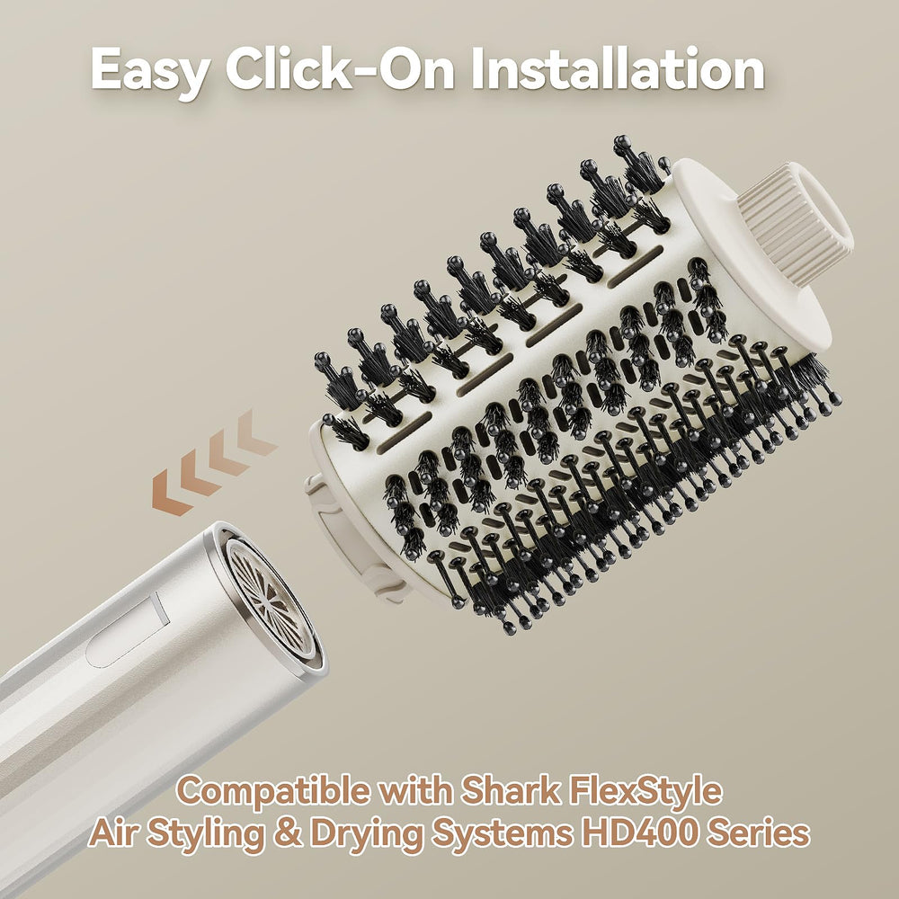 Esctabalt oval brush packaging keeps everything secure for storage.
