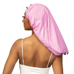 Esha Girl waterproof seal keeps hair dry with reliable leak resistance.