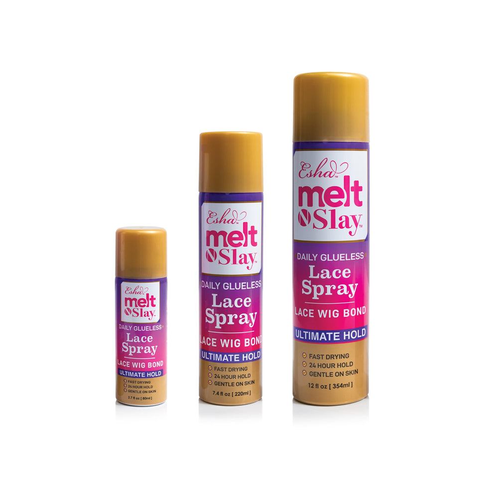Esha MELT N SLAY long-lasting hold for all-day wear demonstrated.