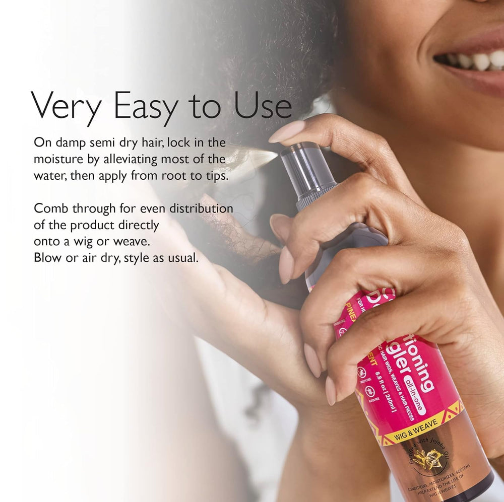Esha pineapple-scent hair fragrance leaves fresh aroma