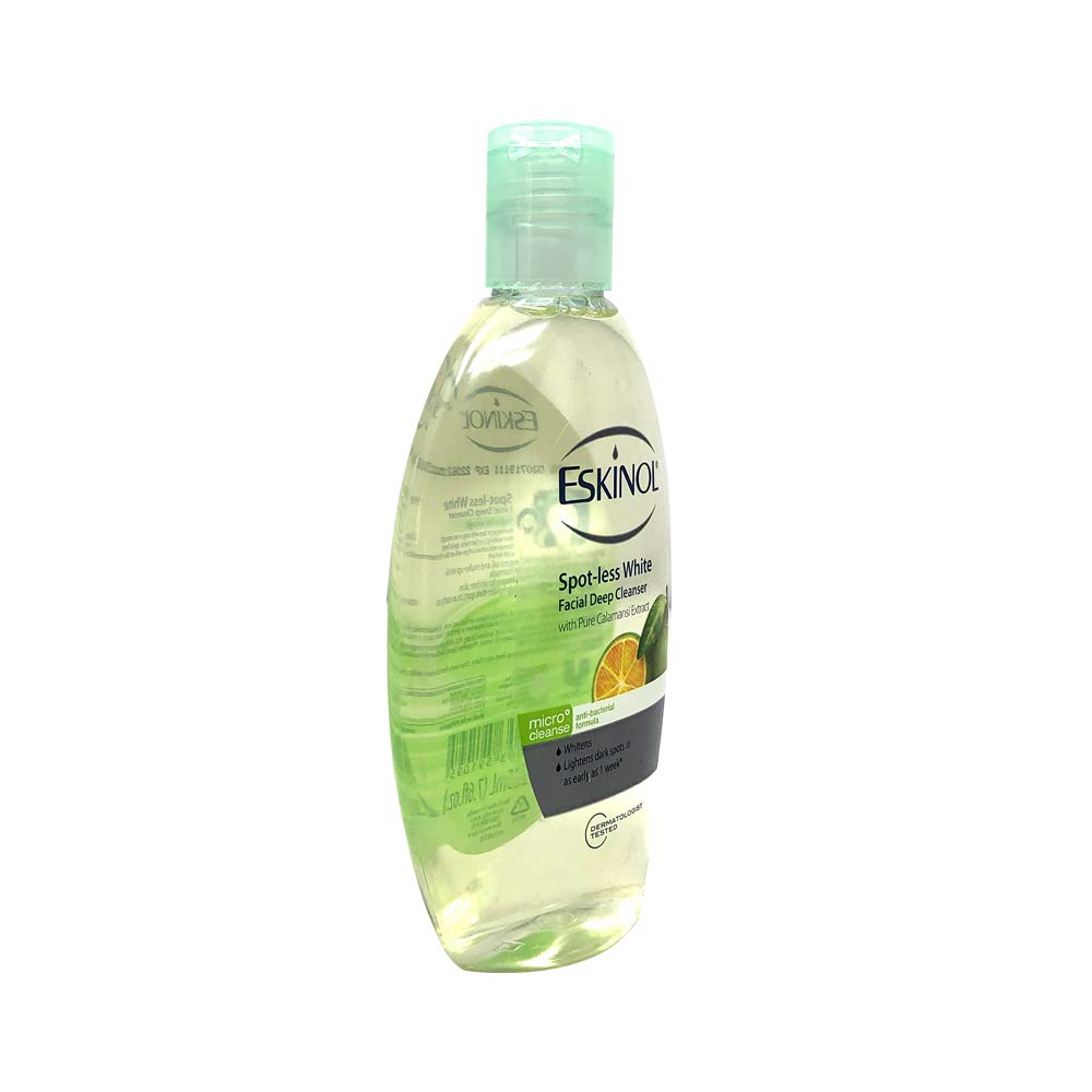 Eskinol Naturals Calamansi cleanser bathroom scene for convenient daily use