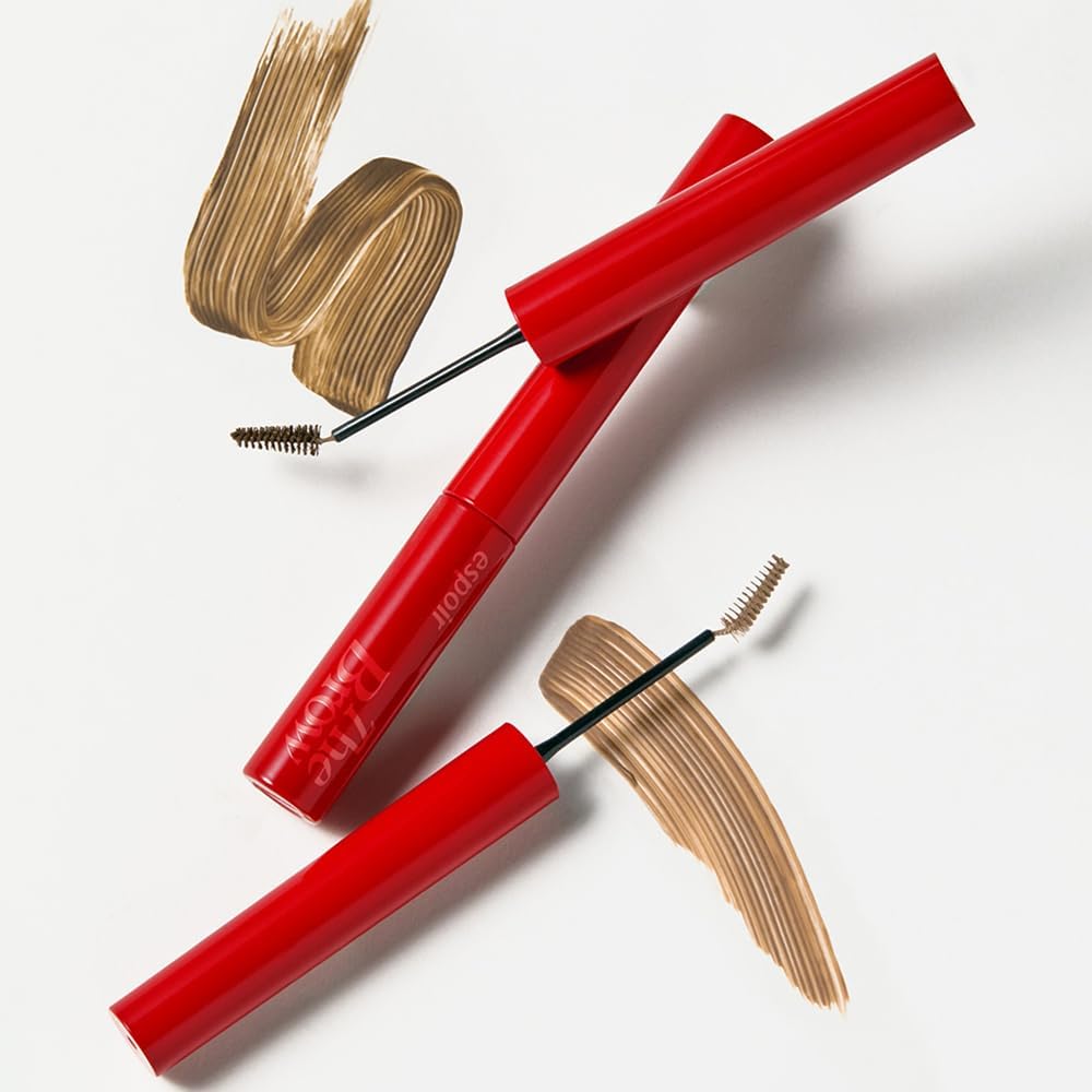Espoir Brow Color Fixing Cara beige packaging for travel-friendly brow touch-ups.
