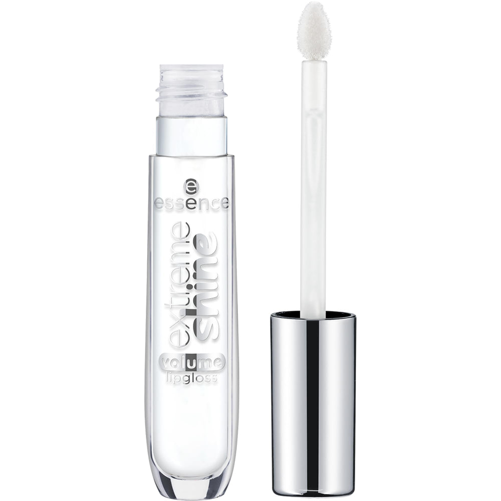 essence Extreme Shine lip gloss gift set on-hand with applicator for quick touch-ups