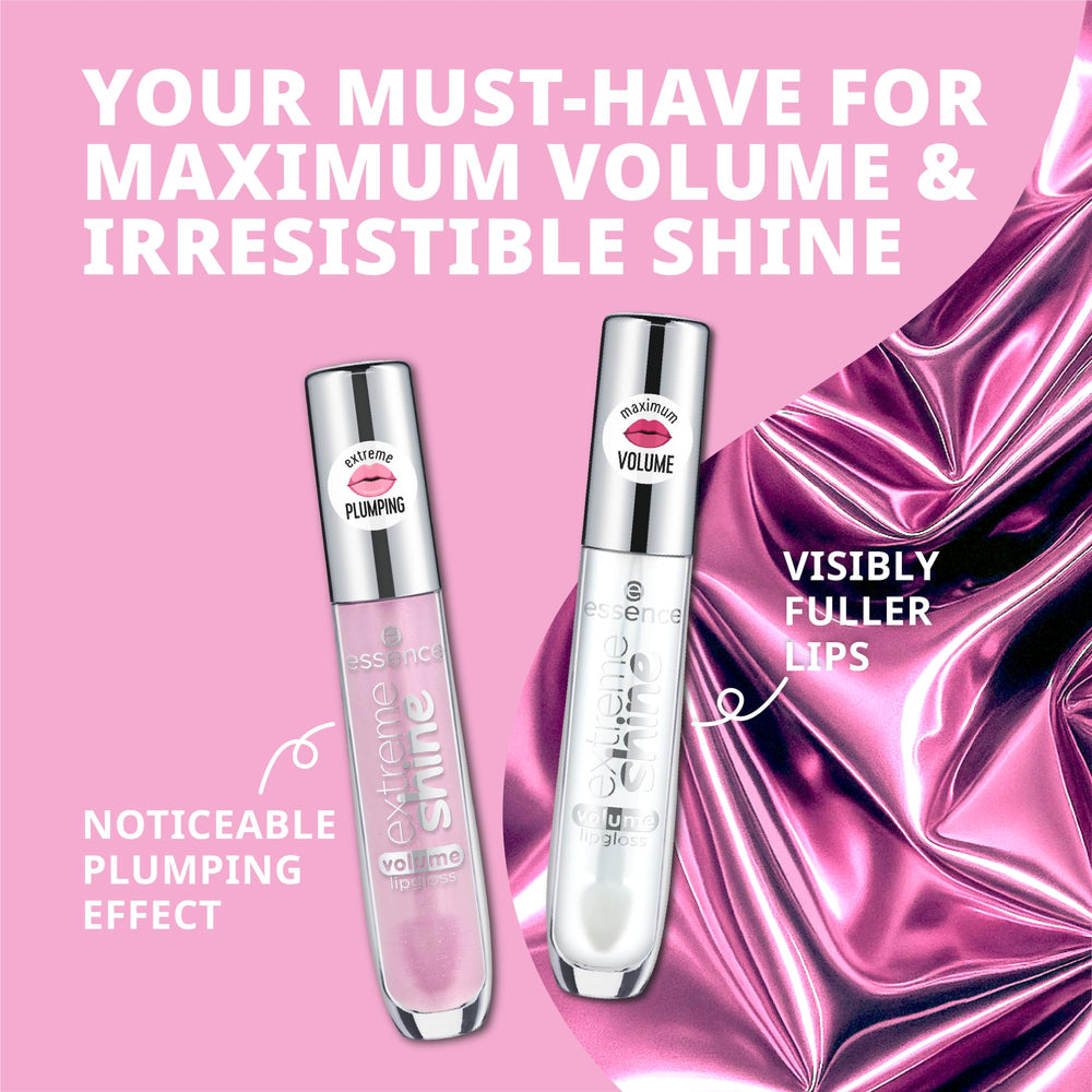 essence Extreme Shine lip gloss shade 10 swatch delivering bold shimmer for nights out