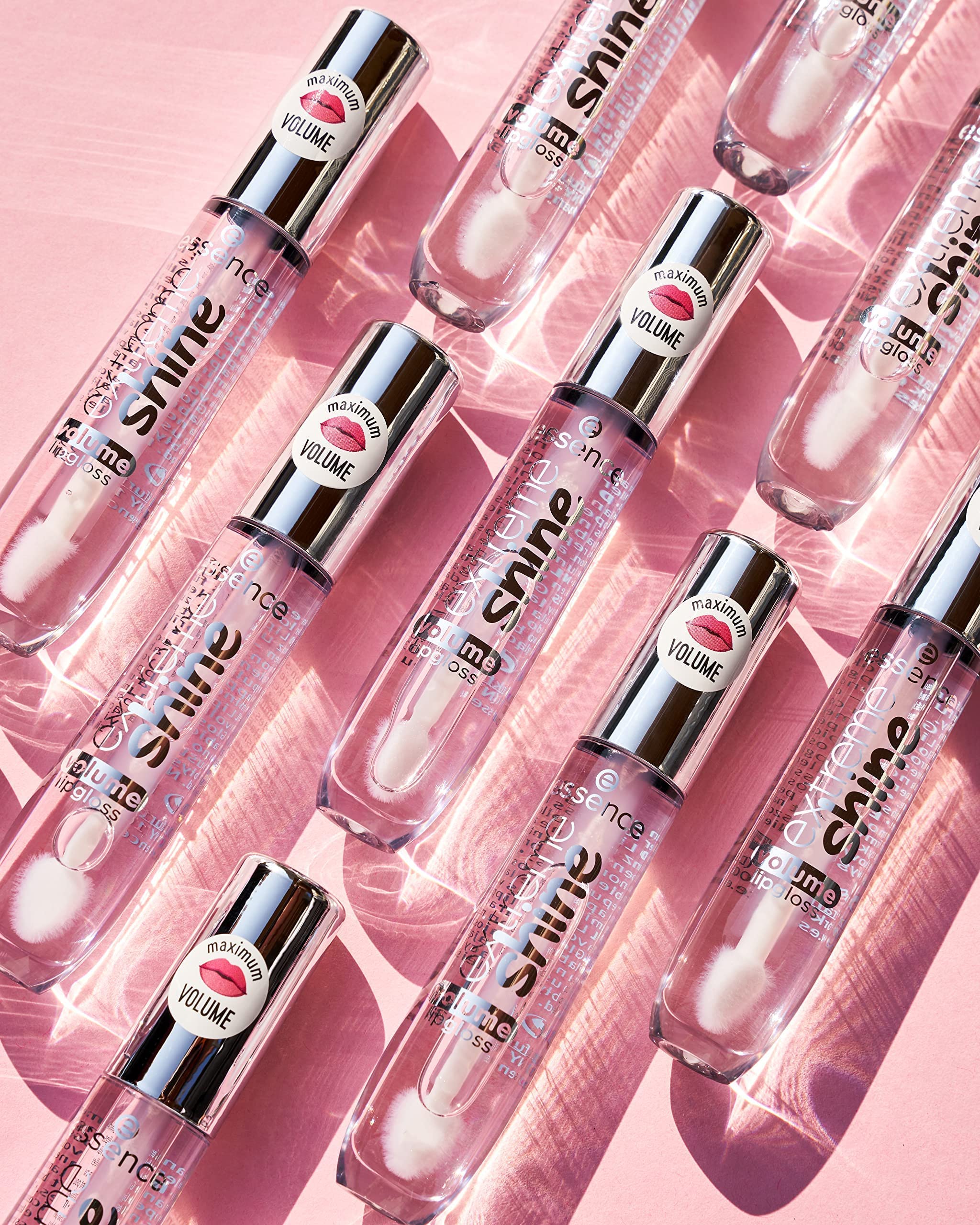 essence Extreme Shine Volume Lip Gloss open-box 3-pack showcases convenient multi-pack.