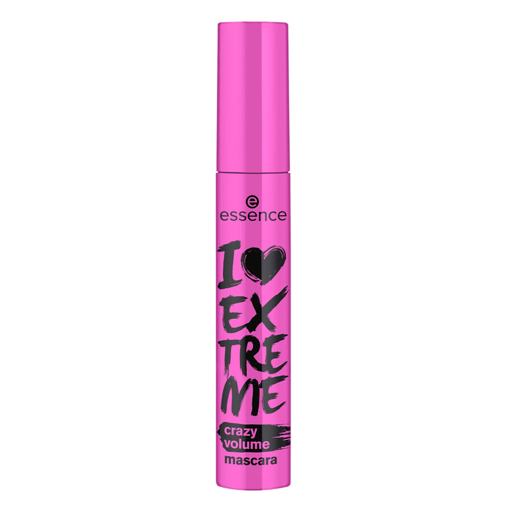 essence I Love Extreme Crazy Volume Mascara brush detail shows smooth coating