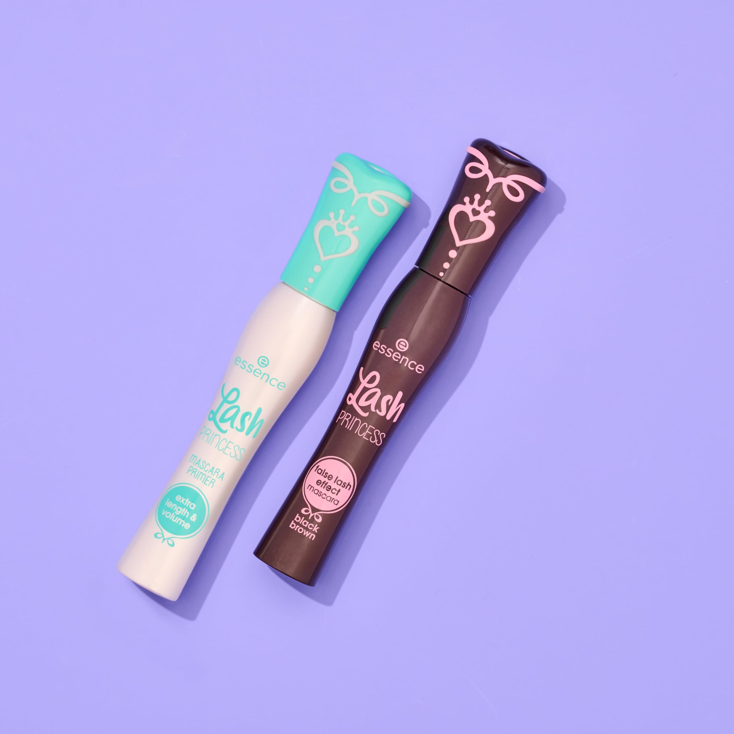 essence Lash Princess Brown travel-size pack fits in your makeup bag.