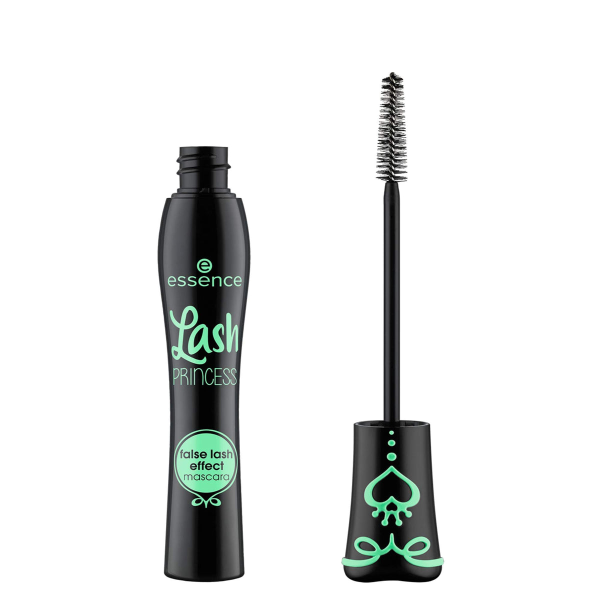 Essence Lash Princess front packaging showing sleek tube and logo, ideal for shelf appeal