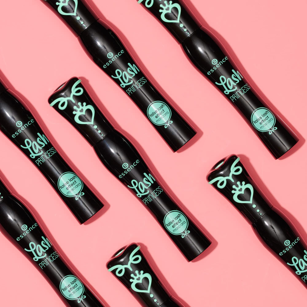 Essence Lash Princess ingredients label close-up showing free-from claim transparency benefit
