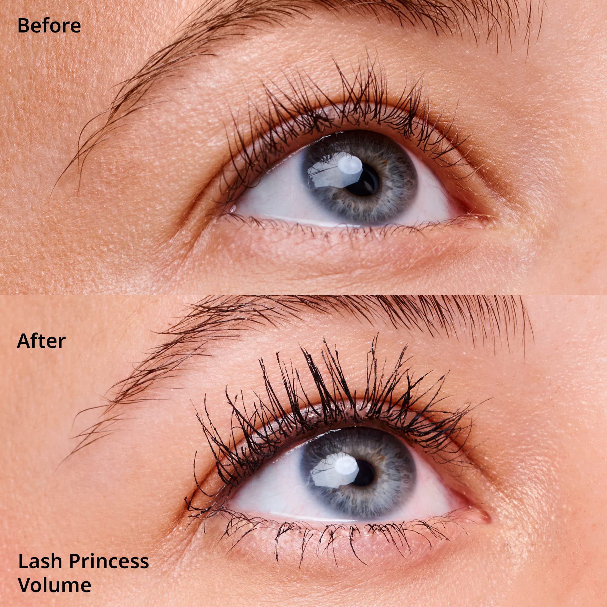 essence Lash Princess mascara bottle side view highlights sleek design