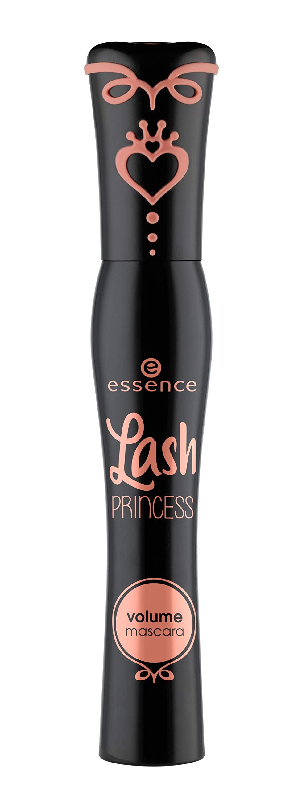 essence Lash Princess Volume Mascara brush close-up shows cobra-brush lift
