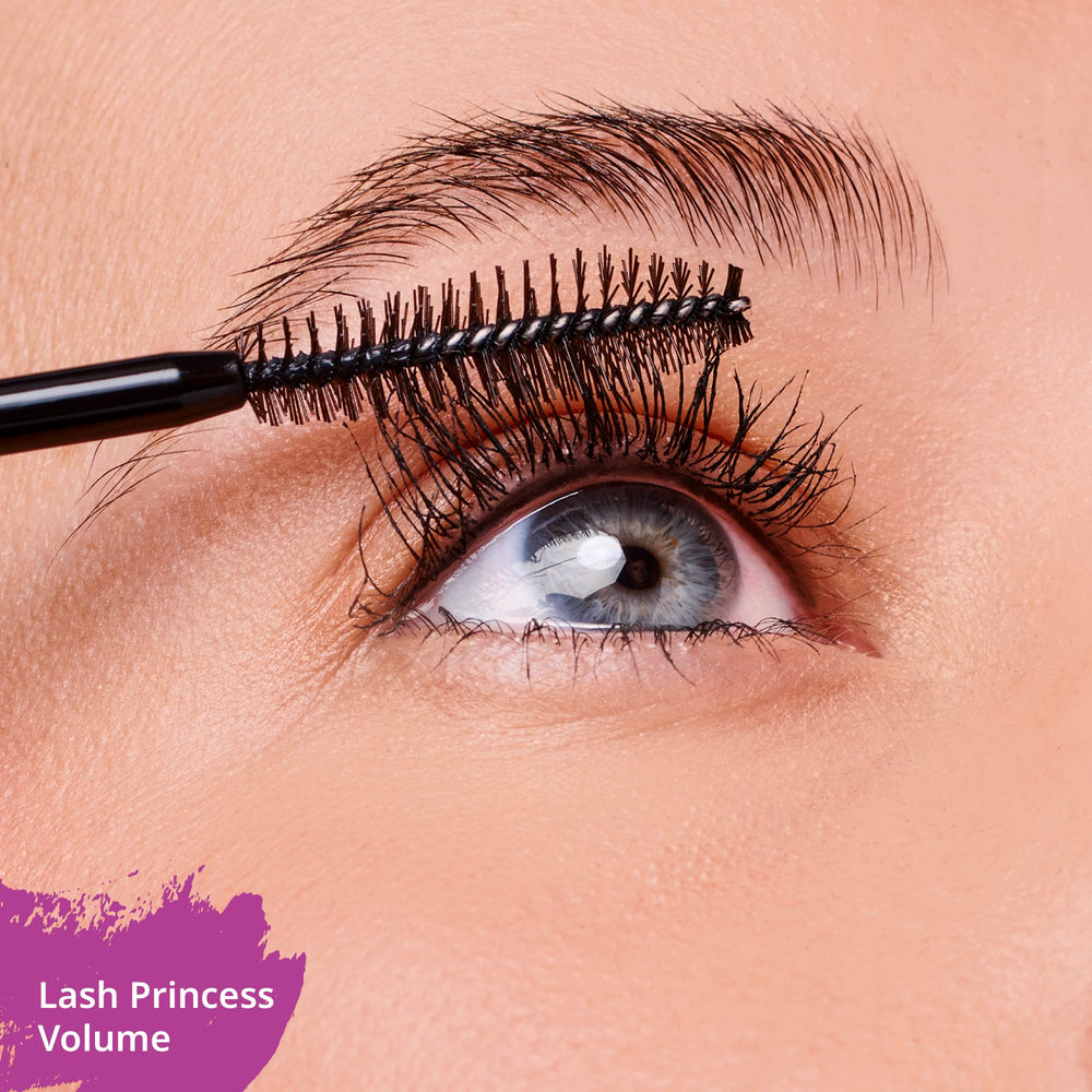 essence Lash Princess mascara lashes before and after show volume