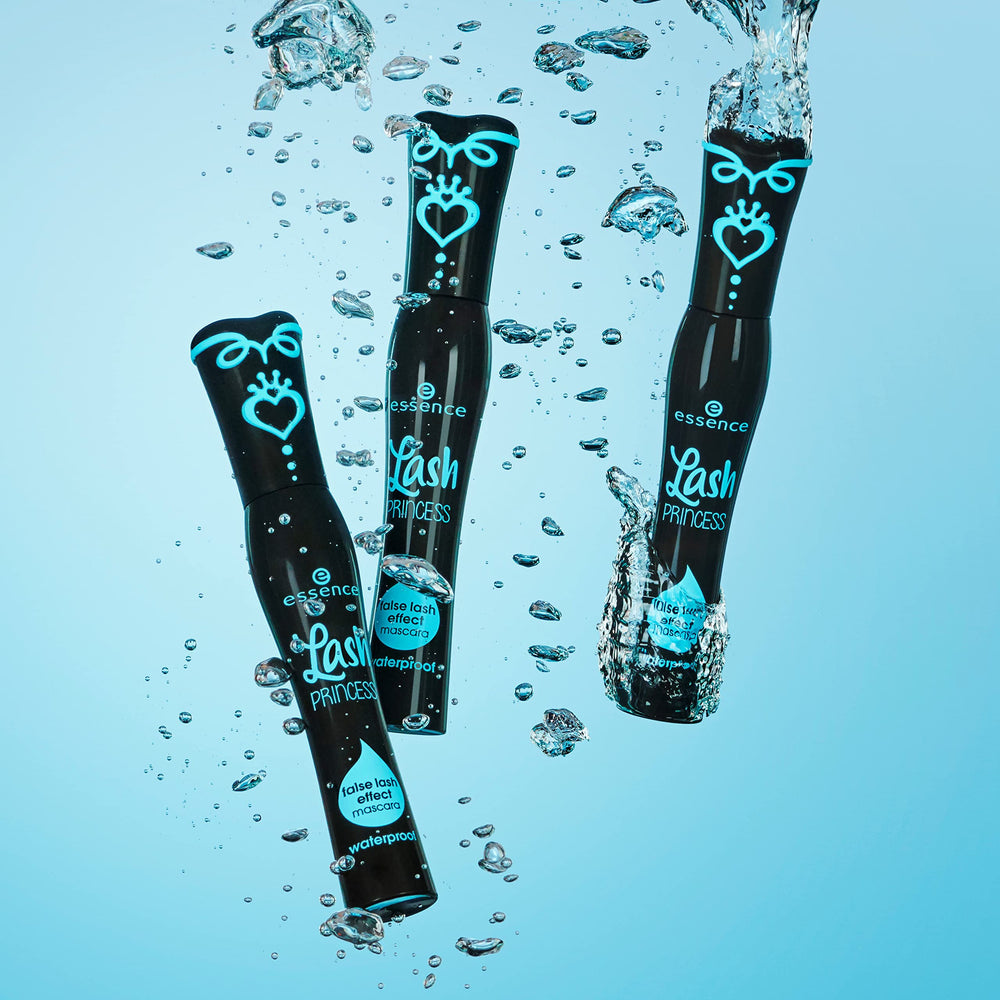 essence Lash Princess Waterproof Mascara worn during activity for all-day wear