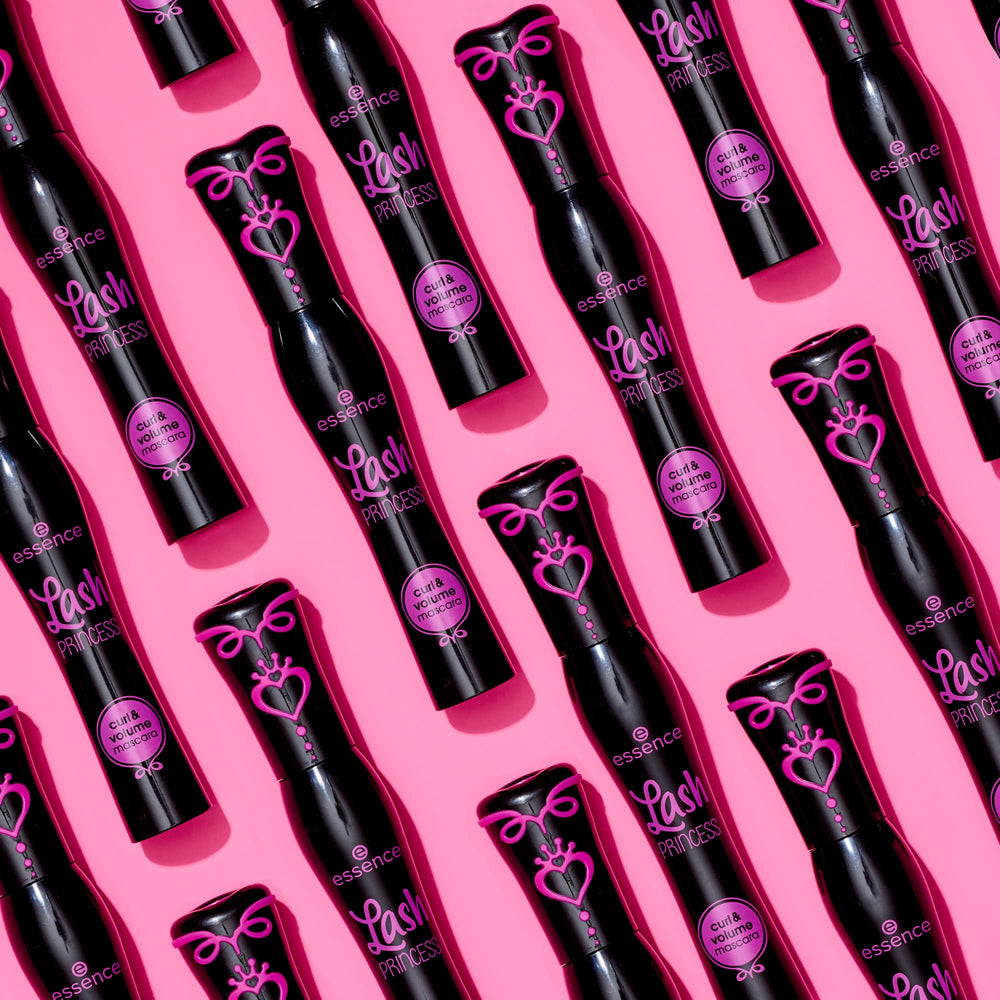 essence Lash Princess Curl & Volume no gluten or parabens claim visual.