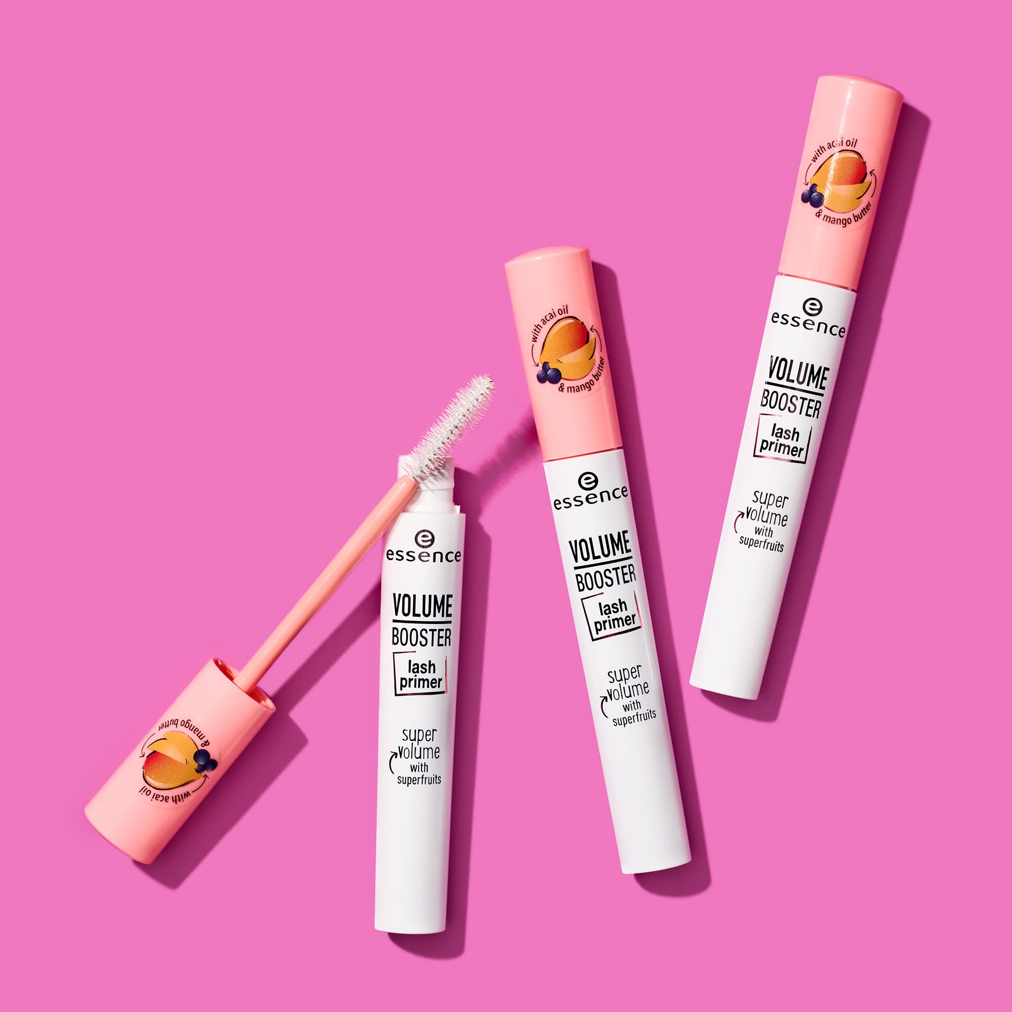 essence volume booster lash primer paraben-free and silicone-free badge