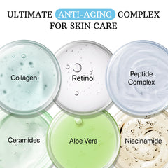 ESSENLIS Retinol Cream texture closeup highlights creamy hydration for dry skin