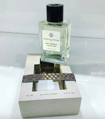 Packaging box and bottle pairing emphasizes premium craftsmanship and sleek presentation.