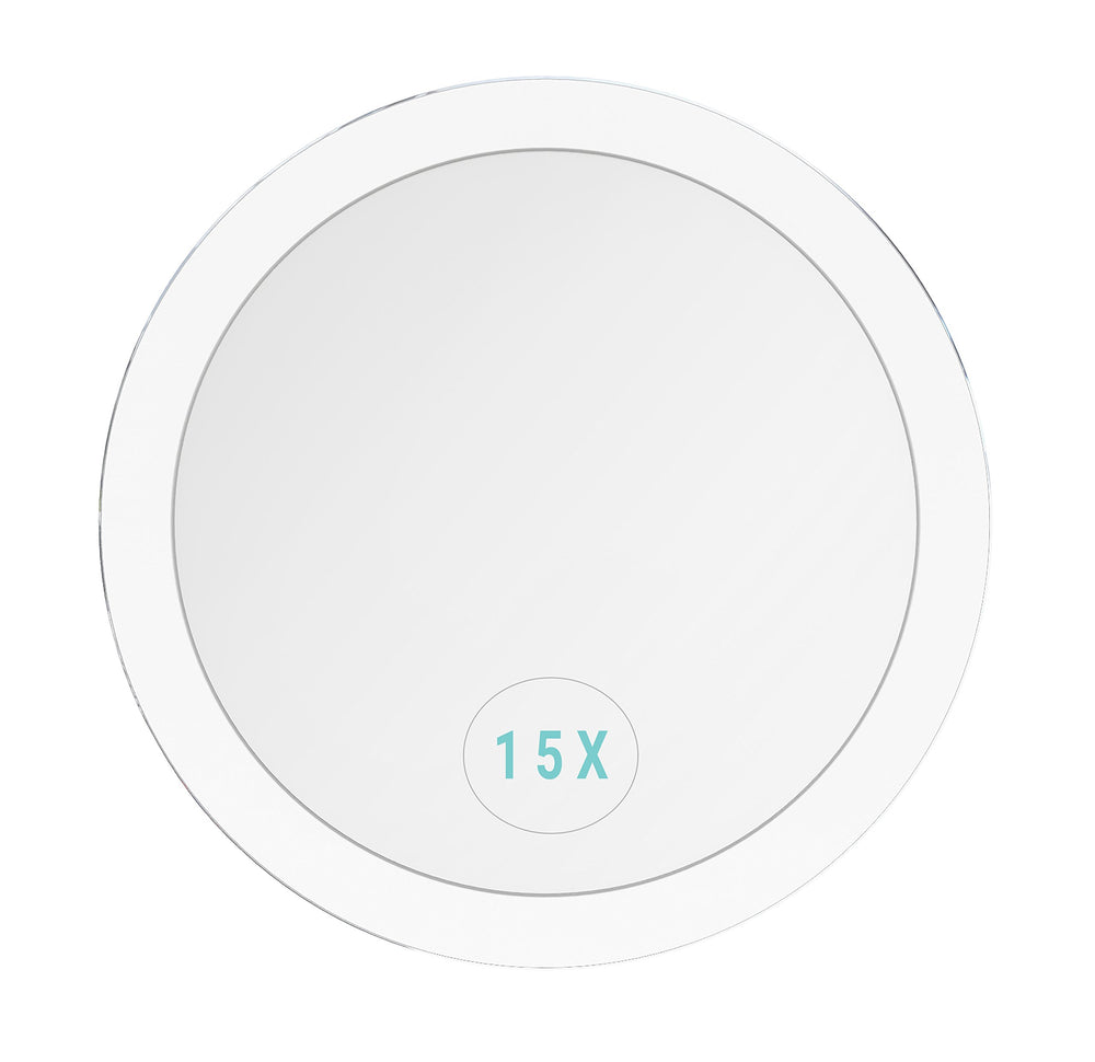 Essential Skin Solutions travel-friendly mirror is ideal for on-the-go touch-ups.
