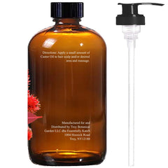 Essentially KateS castor oil application on hair and skin for hydration and glow