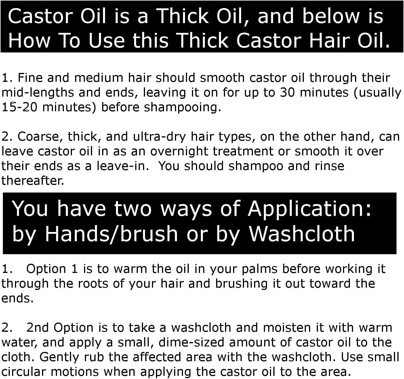 Essentially KateS castor oil close-up highlights coconut oil and shea butter blend.